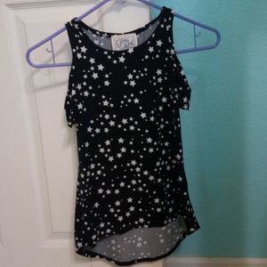 Of shoulders star shirt